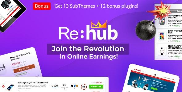 REHub – Multi Vendor Marketplace WordPress Theme