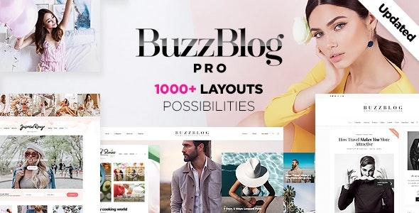 Buzz – Lifestyle Blog & Magazine WordPress Theme