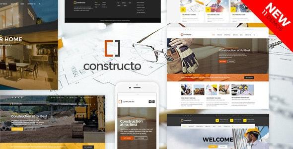 Constructo – Construction WordPress Theme