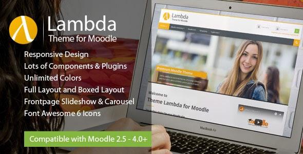 Lambda – Responsive Moodle Theme