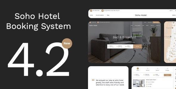 Soho Hotel Booking Calendar For WordPress