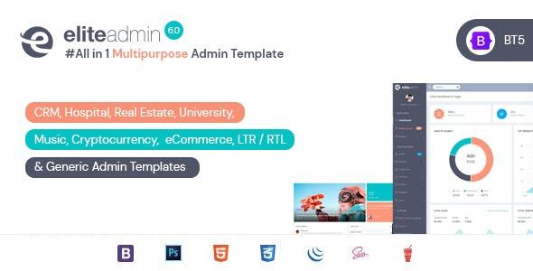 Elite Admin – Bootstrap 5 Dashboard template