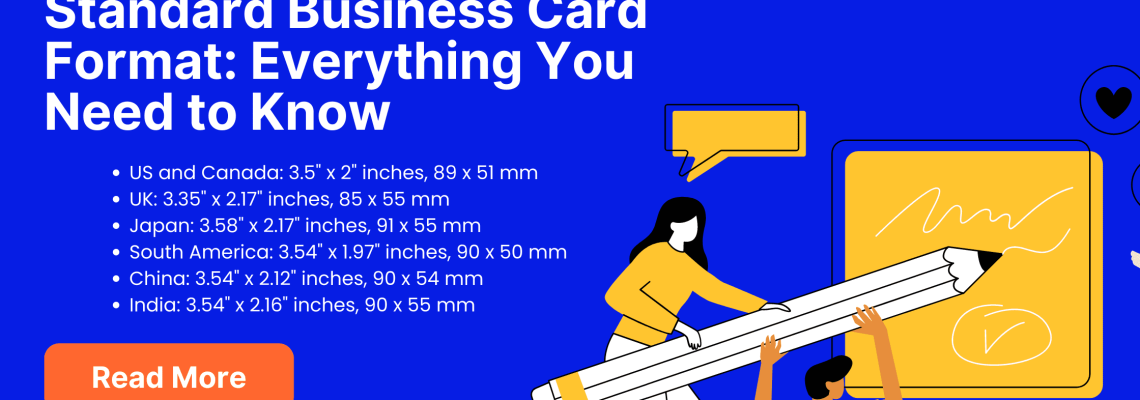 Standard Business Card Format