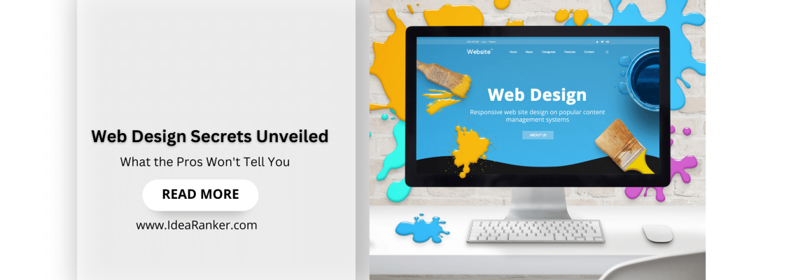 Web Design Secrets Unveiled : What the Pros Won’t Tell You