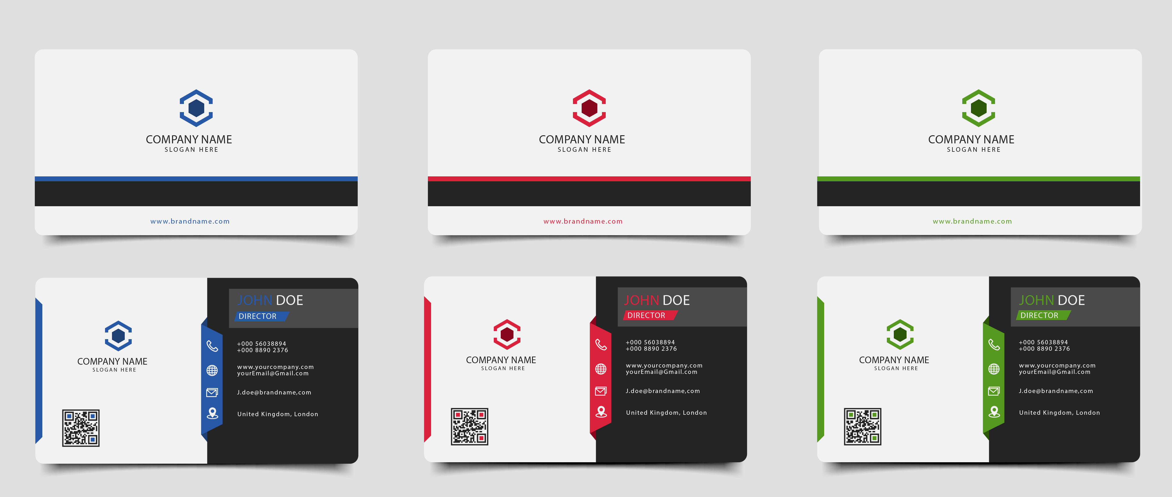 Clean and modern Business card designed